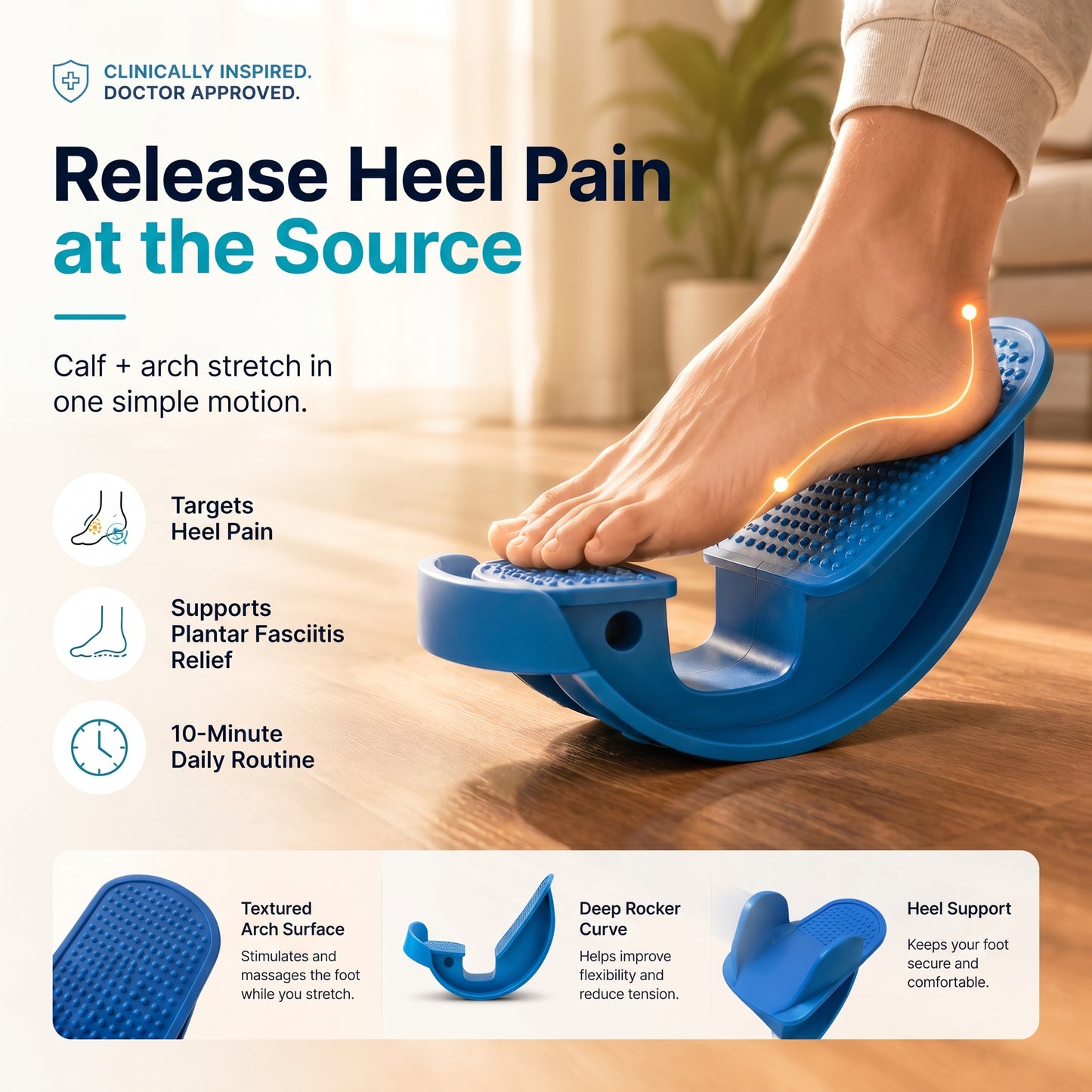 Release — 3-in-1 Foot Stretcher