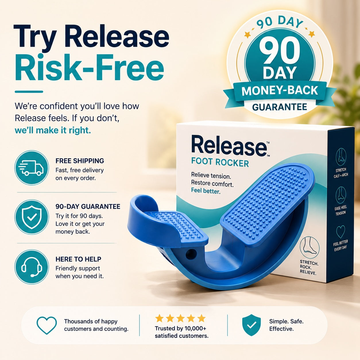 Release — 3-in-1 Foot Stretcher