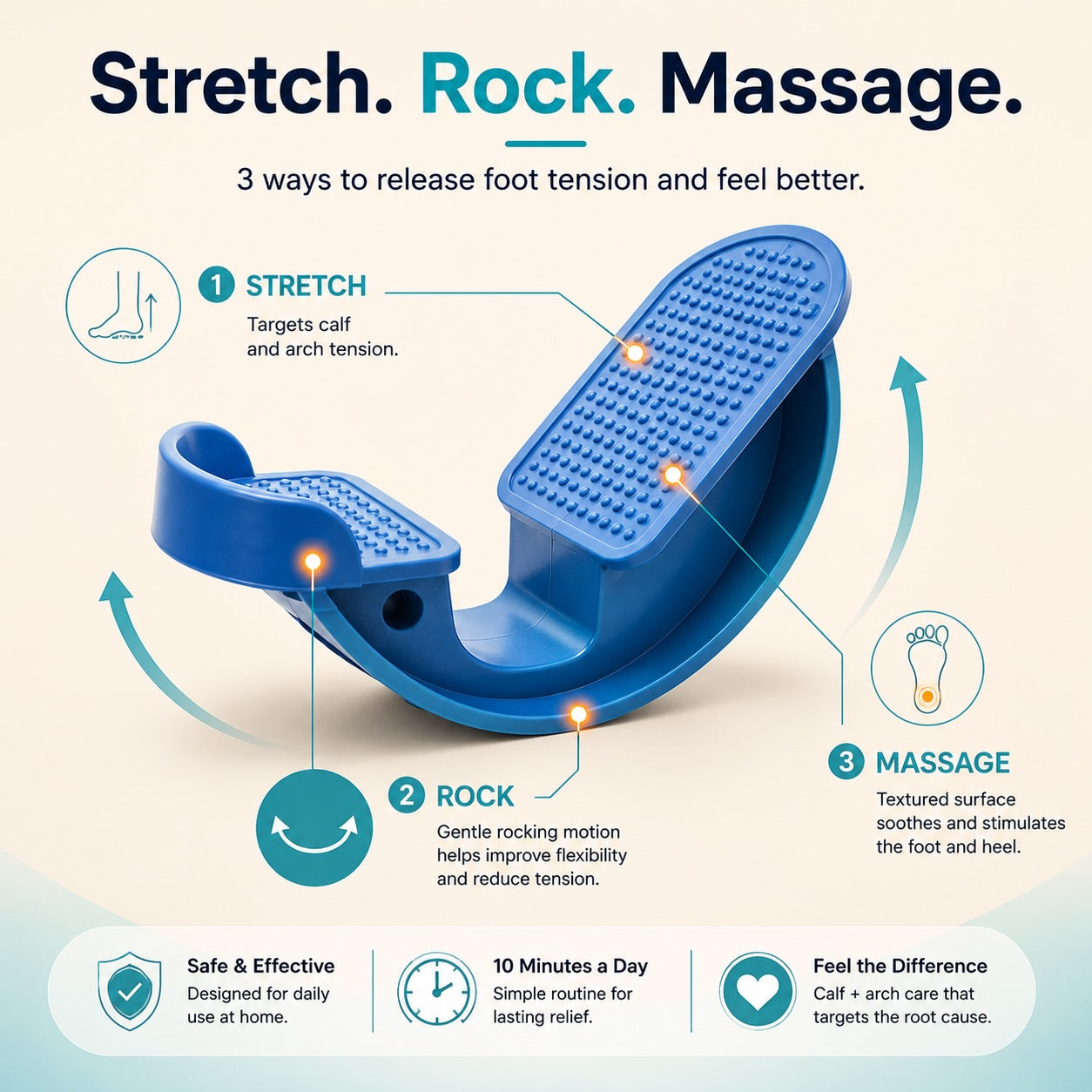 Release — 3-in-1 Foot Stretcher